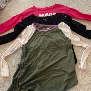 Girls long sleeves shirt